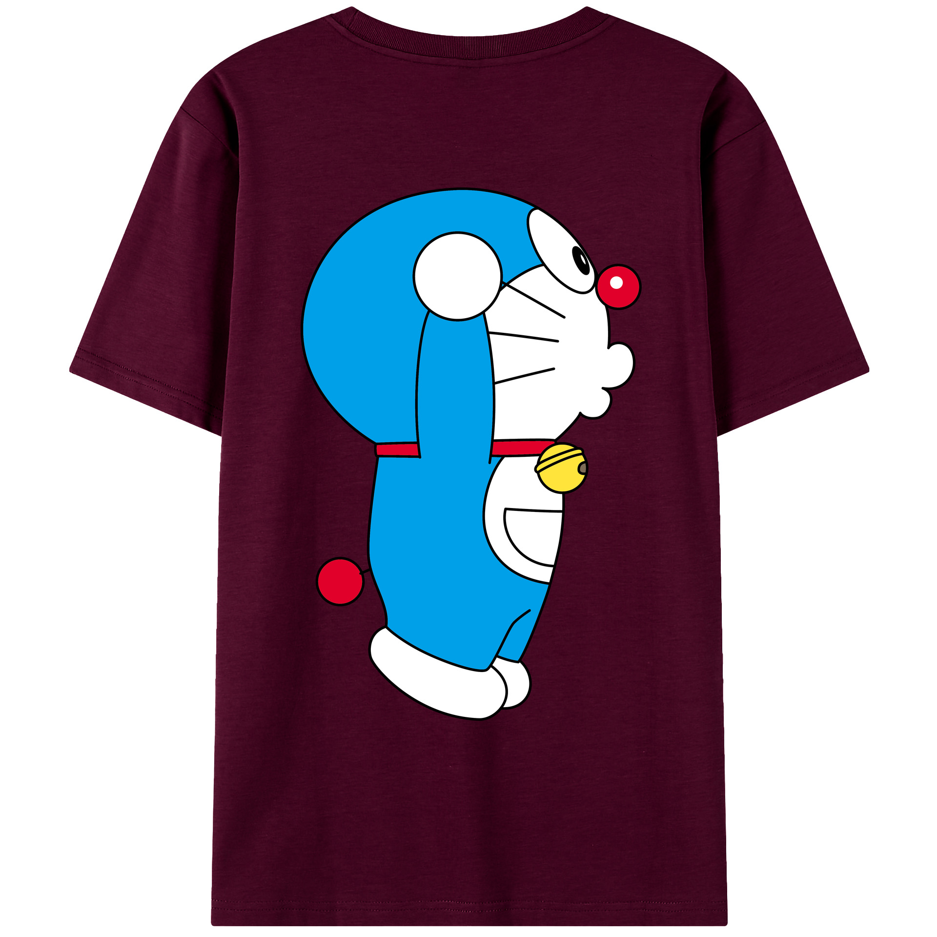（画像用） ドラえもん Doraemon レディース半袖Tシャツ(バックプリント)